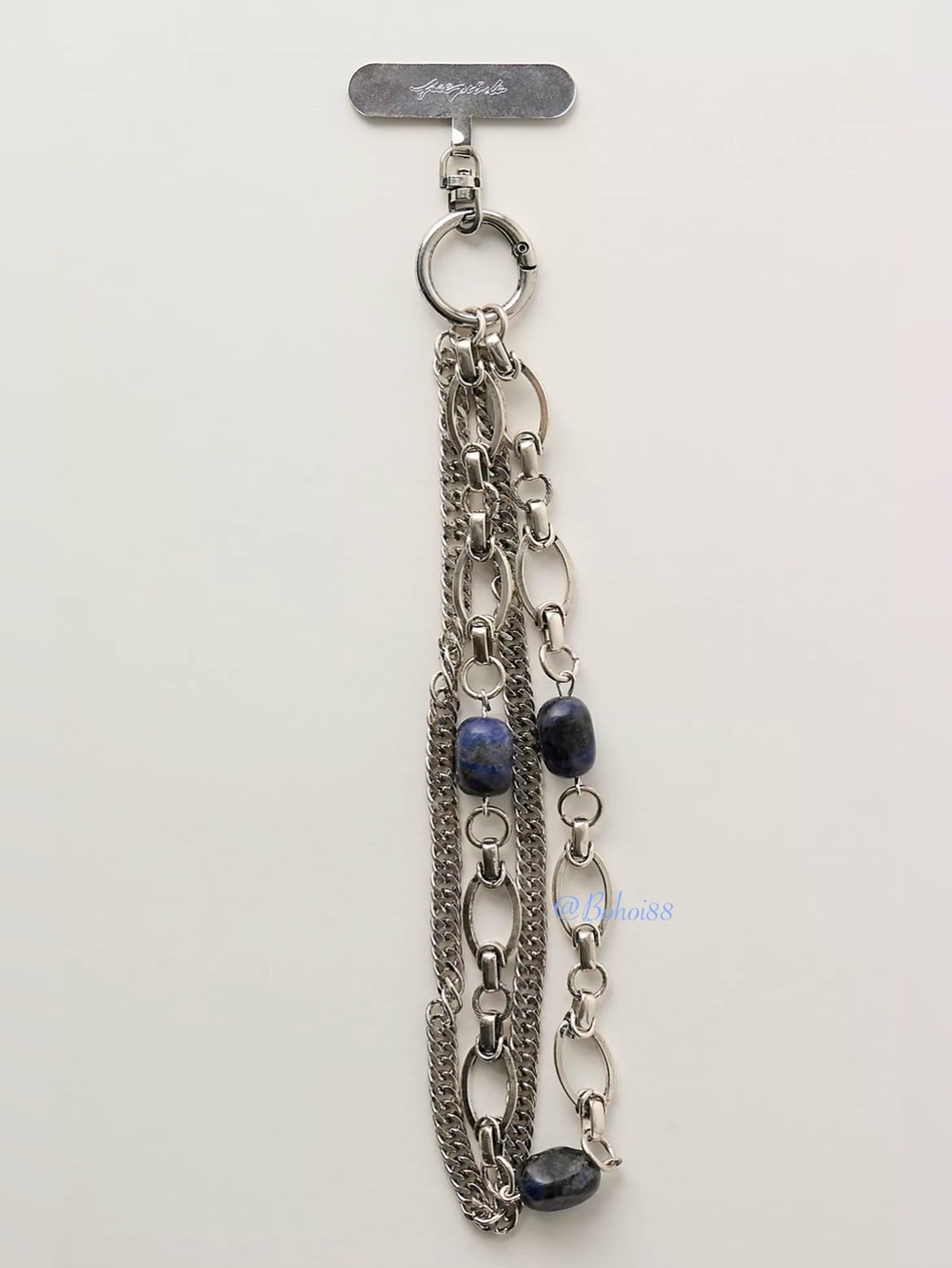NEW Free People Layered Chain Phone Wristlet
